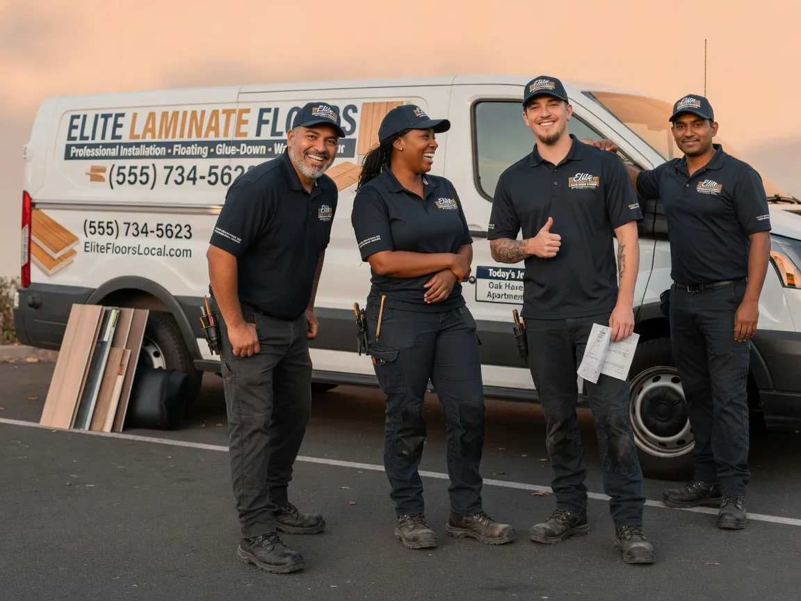 Laminate flooring installation company in Ora, IN